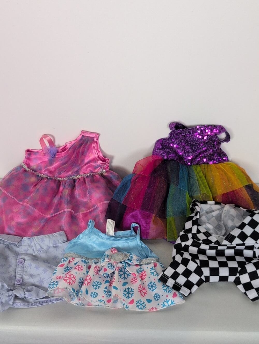 Lot of 5 Build-A-Bear Clothing Pieces